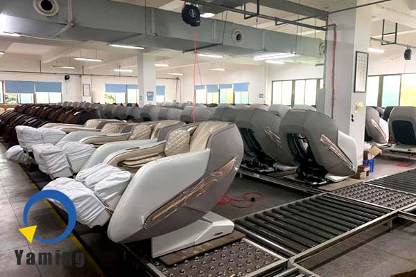 Massage chair assembly line